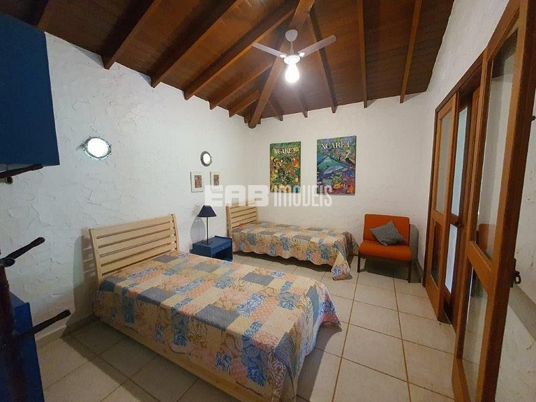 Agradável casa de praia, para temporada em Itamambuca