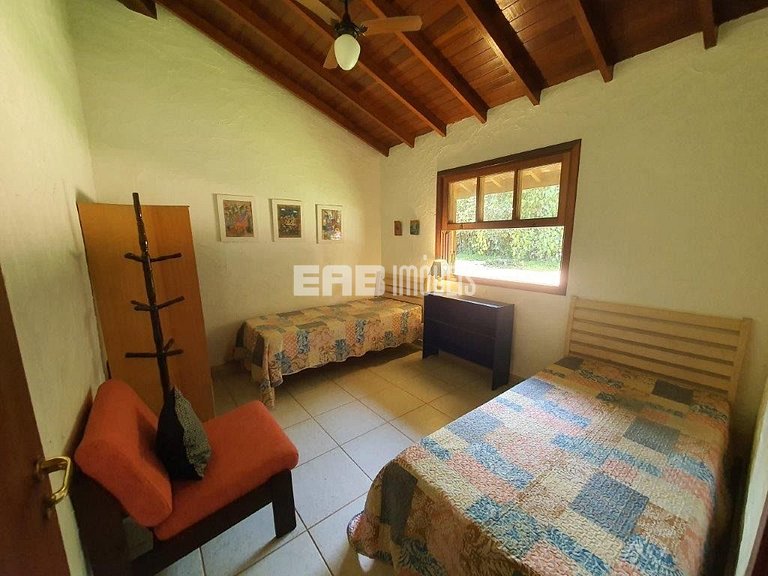 Agradável casa de praia, para temporada em Itamambuca