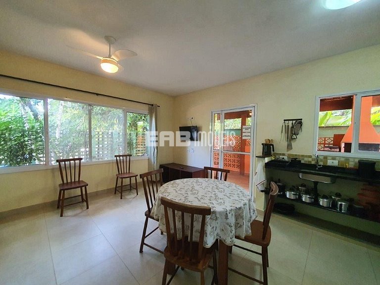 Chalé na linda Praia de Itamambuca