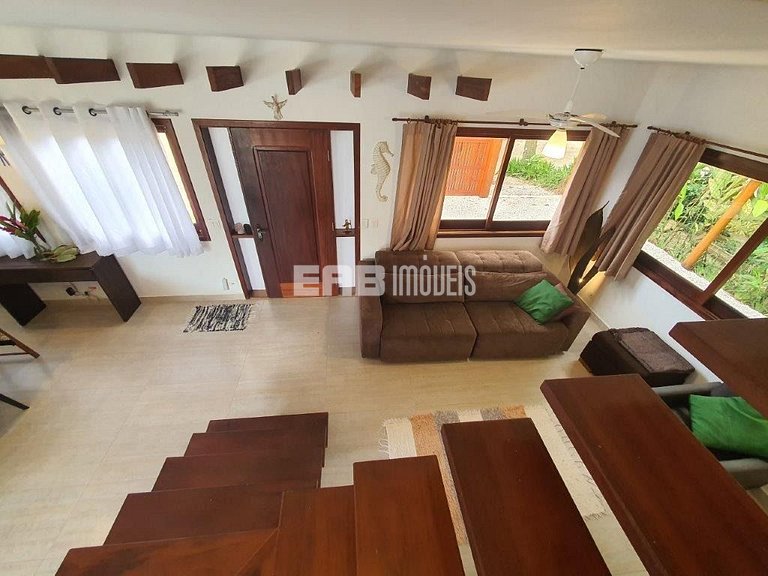 Casa com piscina para temporada em Itamambuca, Ubatuba