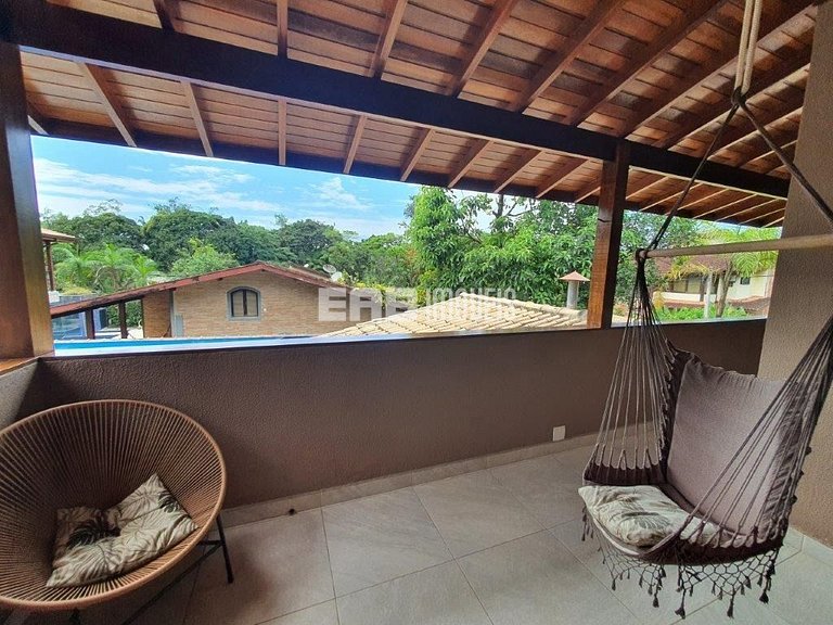 Casa com piscina para temporada em Itamambuca, Ubatuba