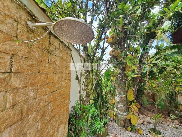 Casa com piscina para temporada em Itamambuca, Ubatuba