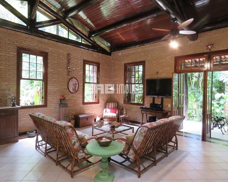 Casa para temporada na Praia do Felix, Ubatuba