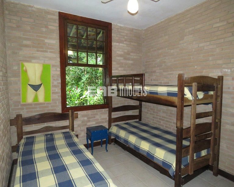 Casa para temporada na Praia do Felix, Ubatuba