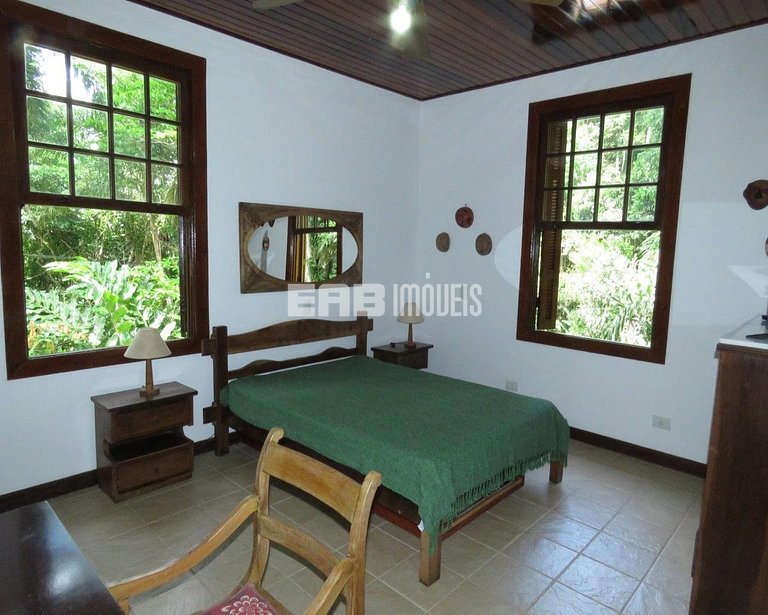 Casa para temporada na Praia do Felix, Ubatuba