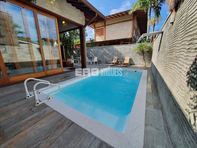 Casa de alto padrão para temporada em Itamambuca