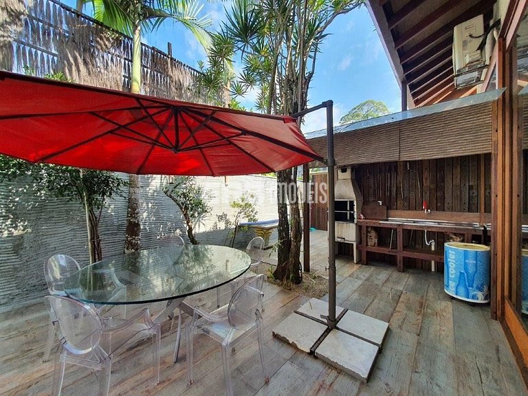 Casa de alto padrão para temporada em Itamambuca