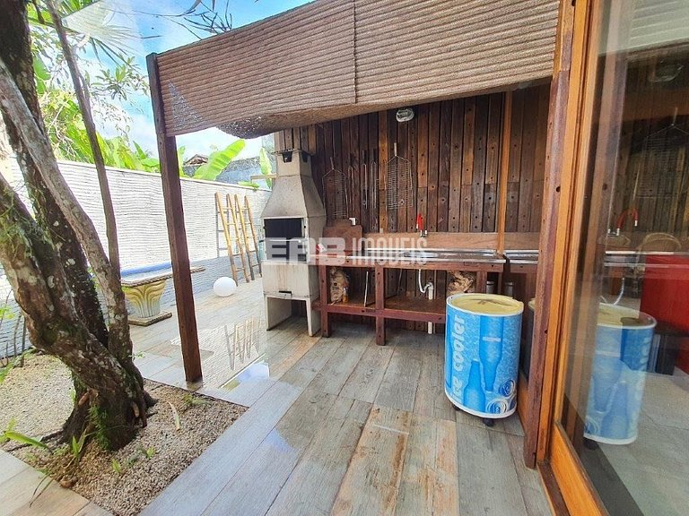 Casa de alto padrão para temporada em Itamambuca