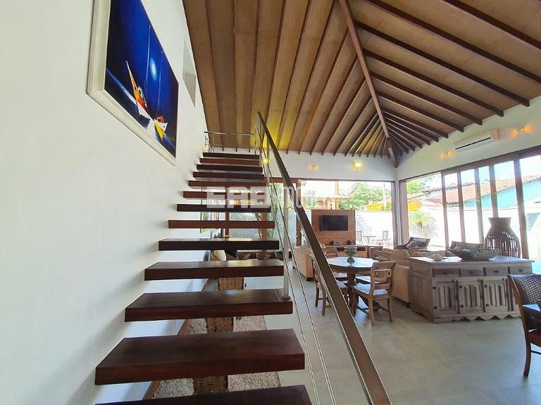 Casa de alto padrão para temporada em Itamambuca