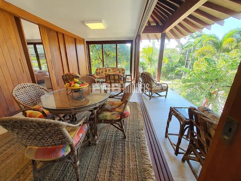 Casa de alto padrão para temporada em Itamambuca