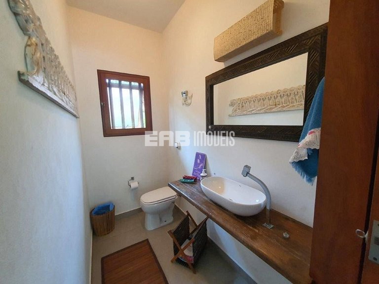 Casa em Itamambuca com piscina para 8 pessoas