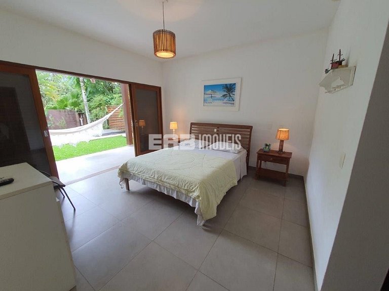 Casa em Itamambuca com piscina para 8 pessoas