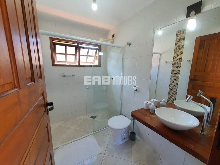 Casa linda e aconchegante, a apenas 200m da praia