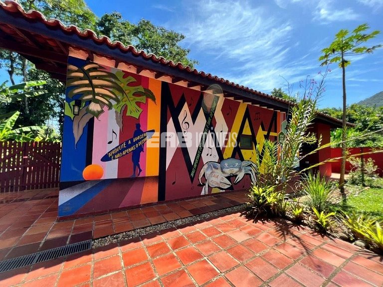 Casa para temporada na praia de Itamambuca