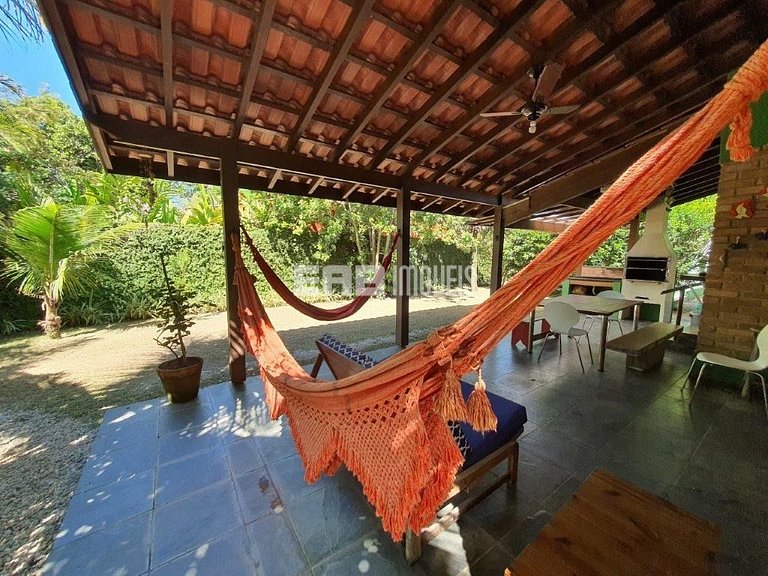 Casa aconchegante para 10 pessoas na praia de Itamambuca