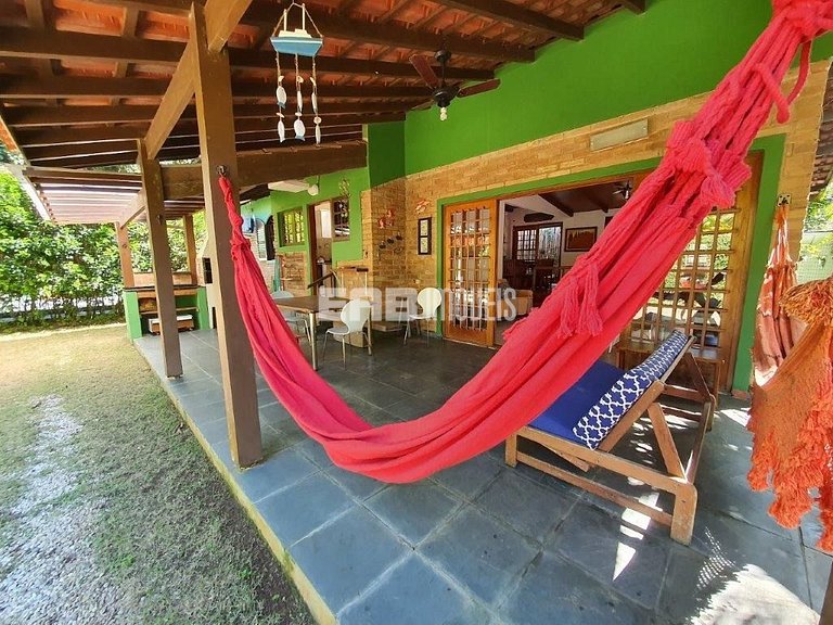 Casa aconchegante para 10 pessoas na praia de Itamambuca