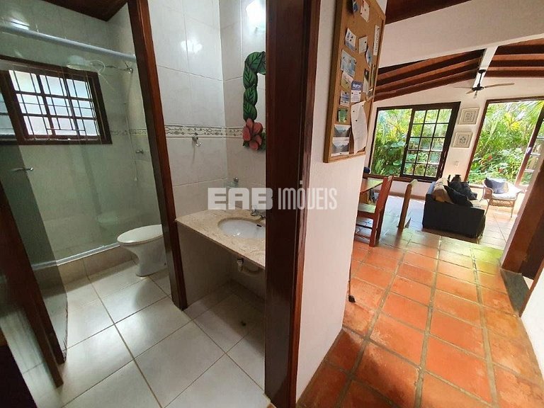 Casa aconchegante para 10 pessoas na praia de Itamambuca