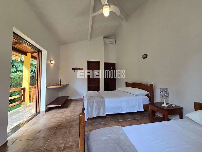 Casa a 30m do mar na praia de Itamambuca