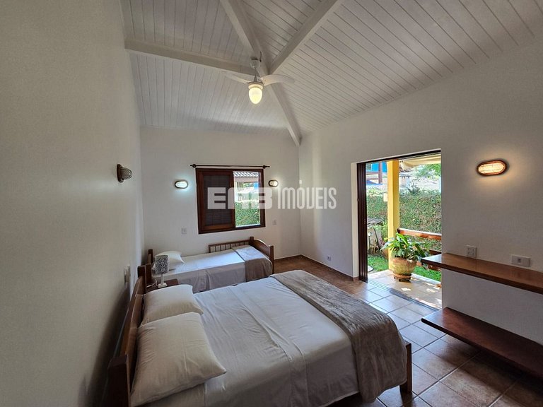 Casa a 30m do mar na praia de Itamambuca