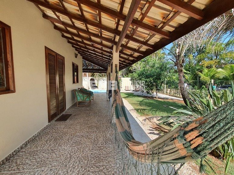 Casa com piscina, em Itamambuca, para famílias de até 12 pes