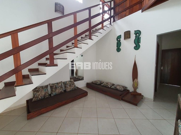 Casa com piscina, em Itamambuca, para famílias de até 12 pes