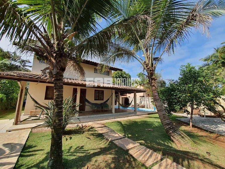 Casa com piscina, em Itamambuca, para famílias de até 12 pes