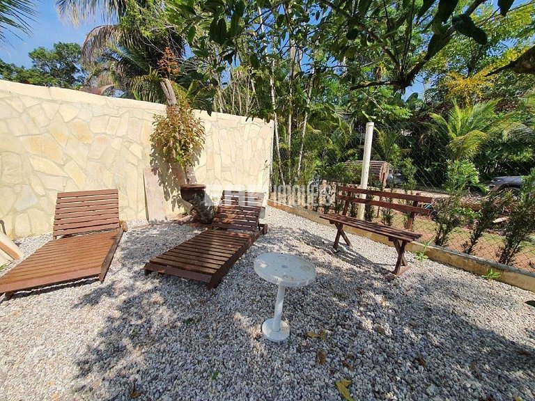 Casa com piscina, em Itamambuca, para famílias de até 12 pes