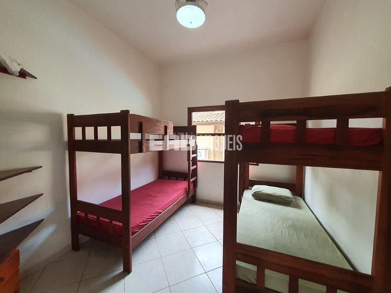 Casa com piscina, em Itamambuca, para famílias de até 12 pes