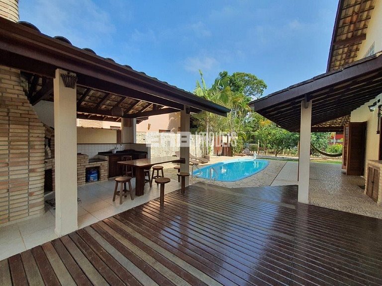 Casa com piscina, em Itamambuca, para famílias de até 12 pes