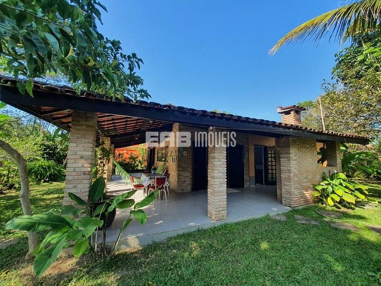 Casa básica e confortável para temporada em Itamambuca, Ubat