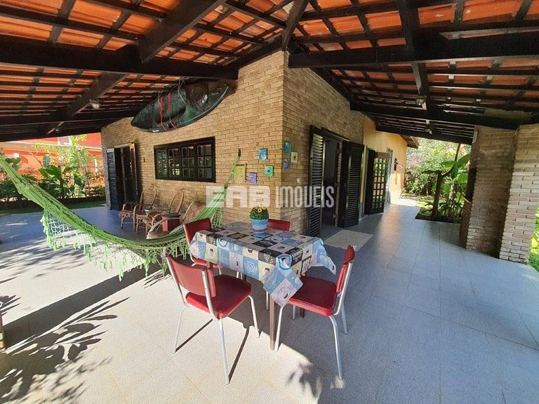 Casa básica e confortável para temporada em Itamambuca, Ubat