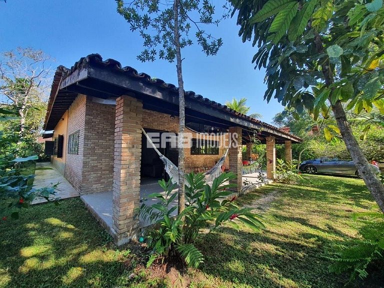 Casa básica e confortável para temporada em Itamambuca, Ubat