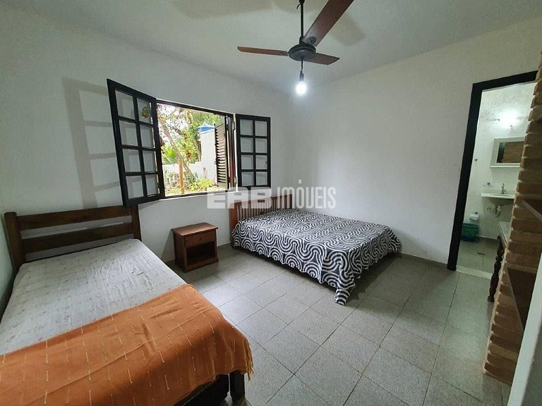 Casa básica e confortável para temporada em Itamambuca, Ubat