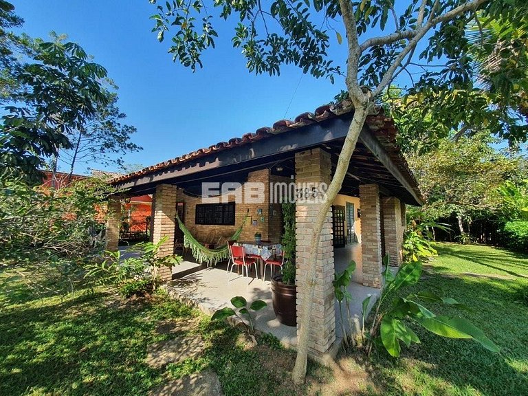 Casa básica e confortável para temporada em Itamambuca, Ubat