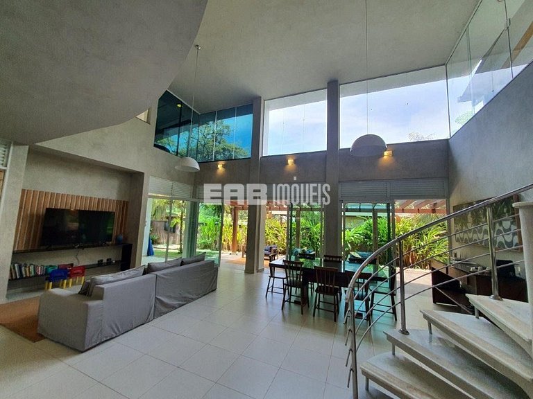 Casa para temporada em Itamambuca, com 4 dormitórios, piscin