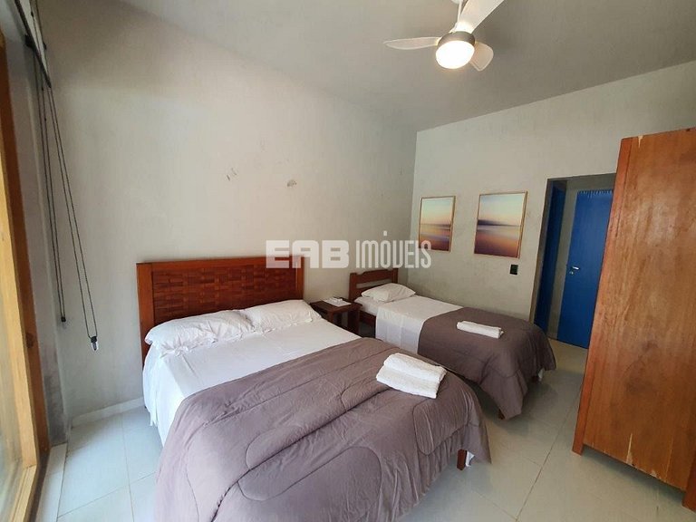 Casa para temporada em Itamambuca, com 4 dormitórios, piscin