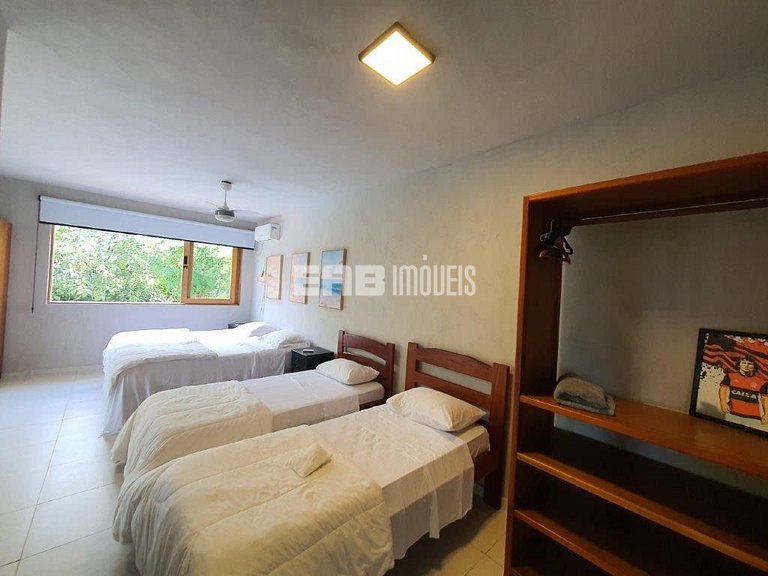 Casa para temporada em Itamambuca, com 4 dormitórios, piscin