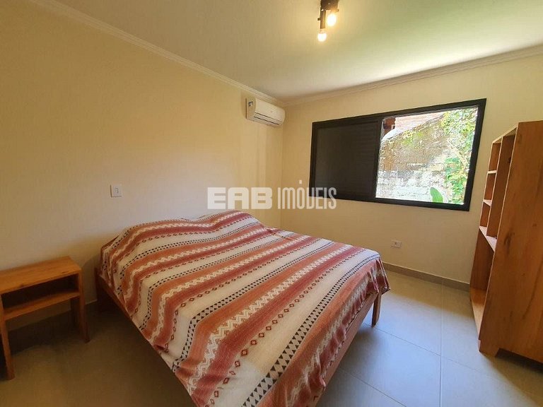 Casa com 4 suítes, a 170m do mar, na praia de Itamambuca, Ub