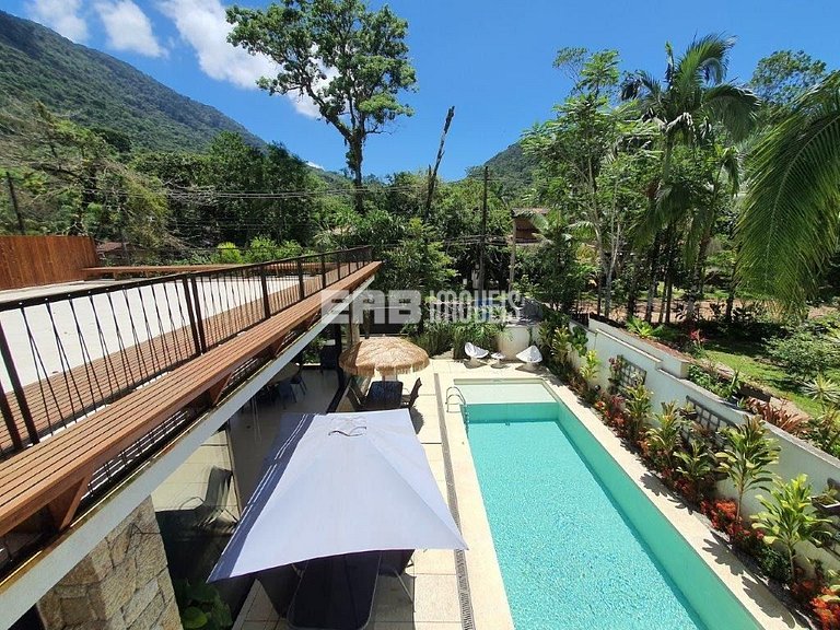 Casa para temporada na Praia de Itamambuca