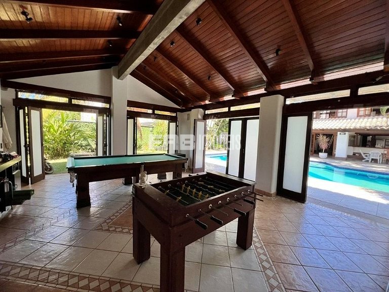 Casa com piscina para locação de temporada em Itamambuca, Ub