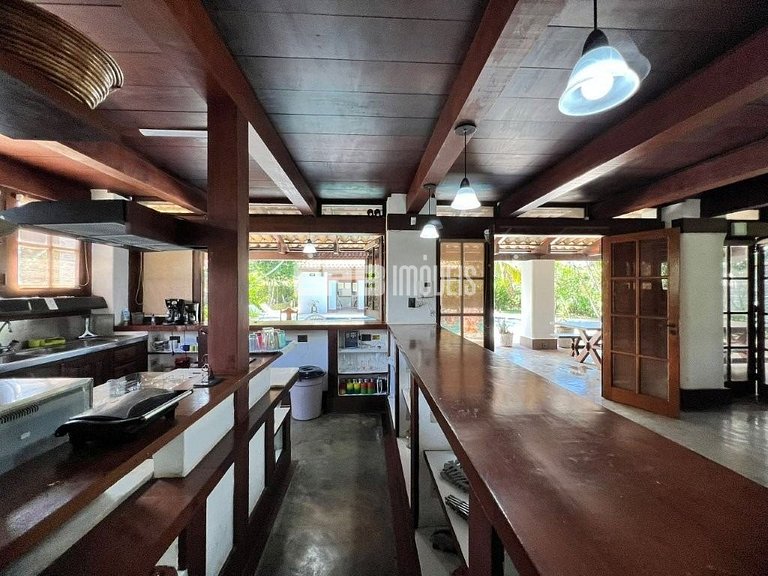 Casa com piscina para locação de temporada em Itamambuca, Ub