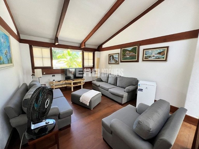 Casa com piscina para locação de temporada em Itamambuca, Ub