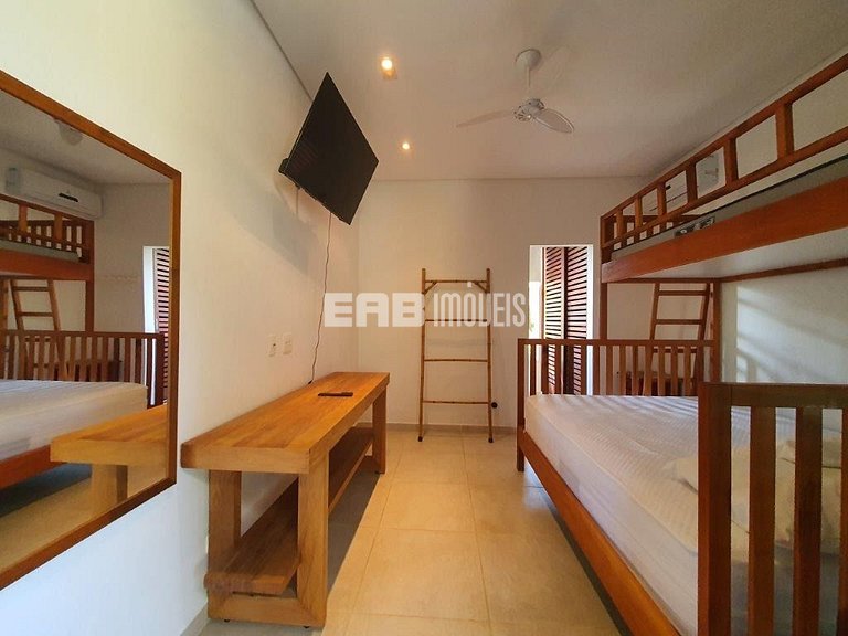 Casa com 4 suítes em Itamambuca, Ubatuba