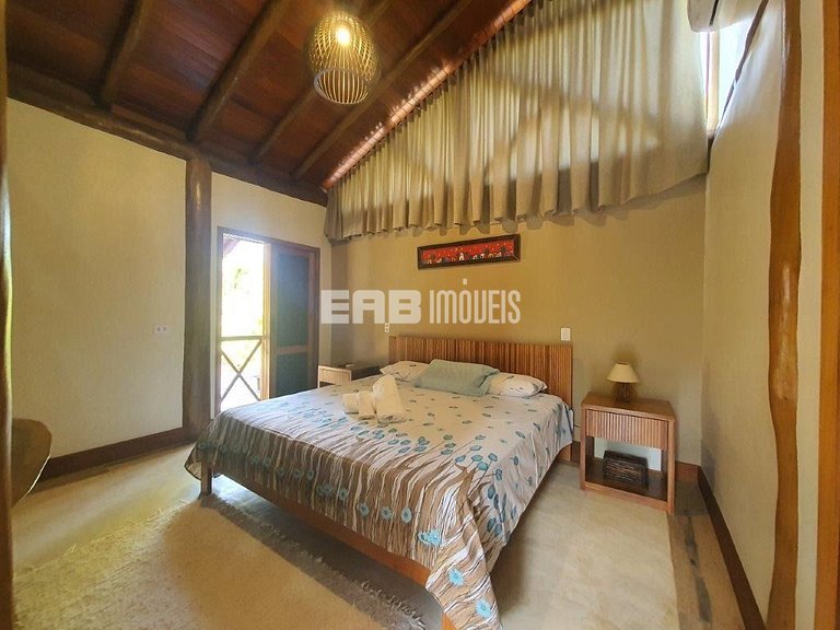 Casa com 4 suítes para temporada em Itamambuca