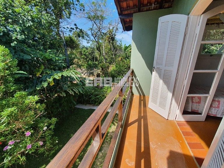 Casa com churrasqueira e forno de pizza em Itamambuca, Ubatu