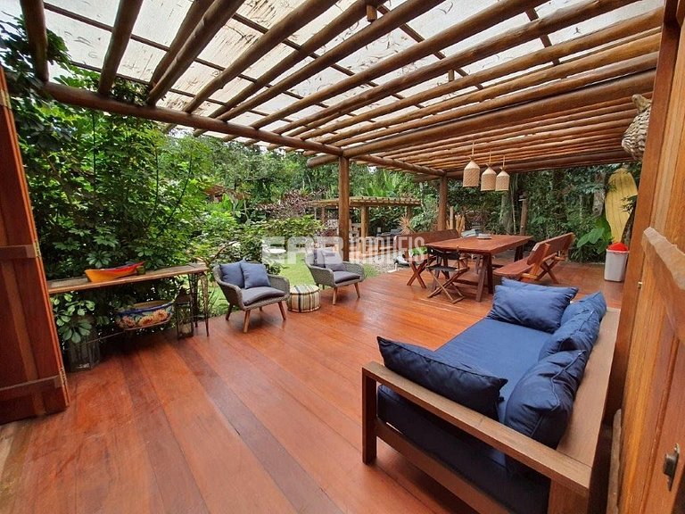 Casa charmosa e acolhedora, a somente 30m da praia de Itamam