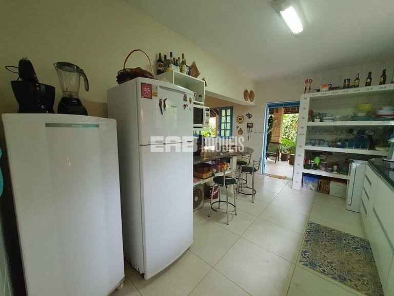 Charmosa casa de tijolinho para locação de temporada