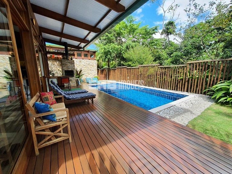 Casa para 6 pessoas na Praia de Itamambuca, Ubatuba