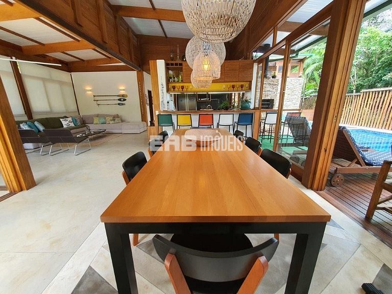 Casa para 6 pessoas na Praia de Itamambuca, Ubatuba