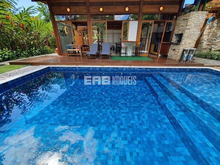 Casa para 6 pessoas na Praia de Itamambuca, Ubatuba